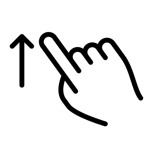 icon swipe-up
